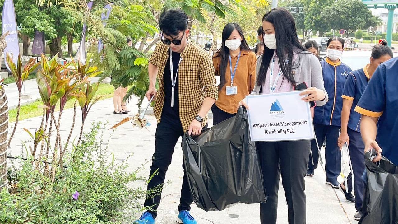 Banjaran Asset Management (Cambodia) Participates in Green Cleaning Event